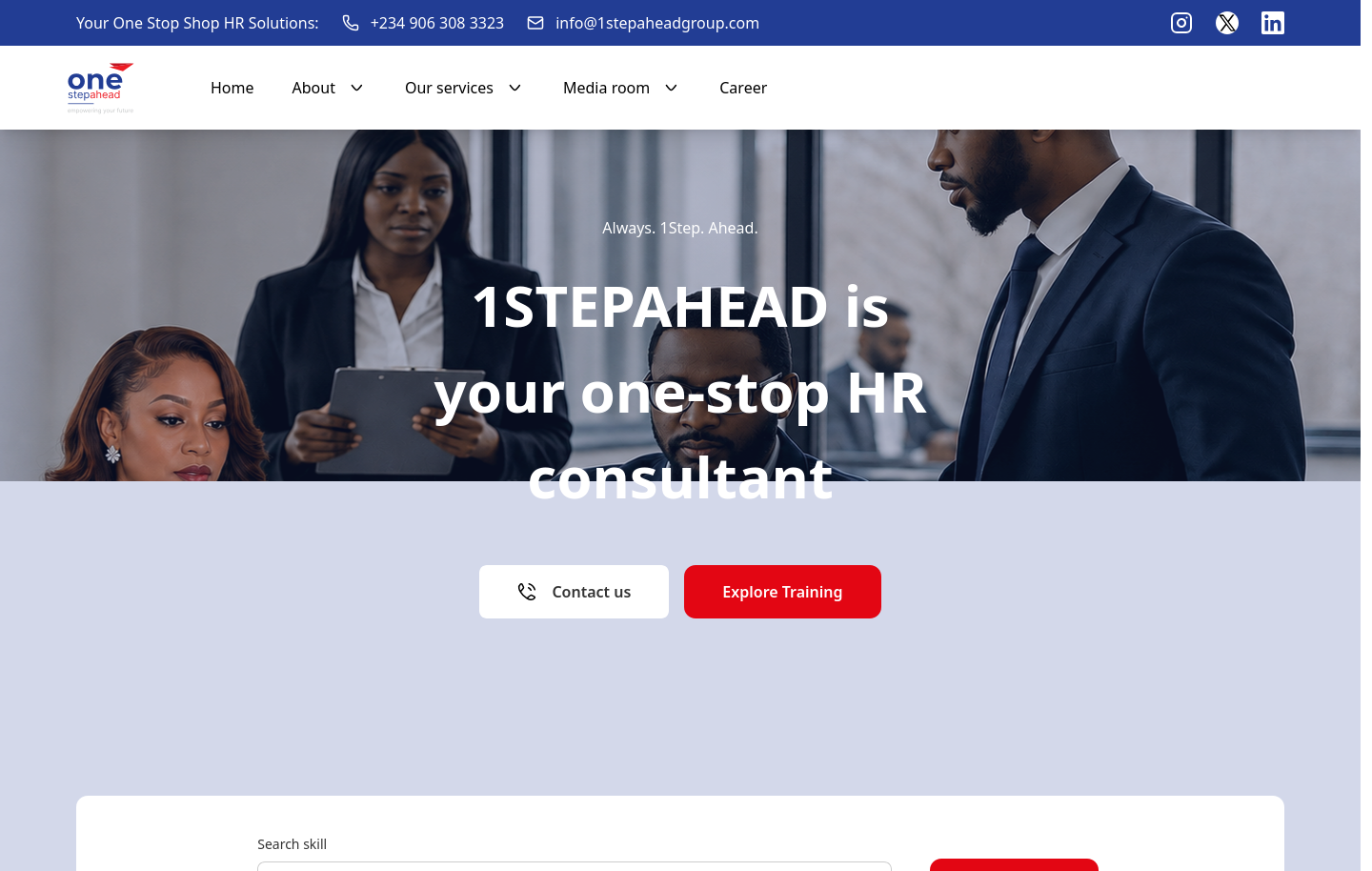 OneStepAhead interface